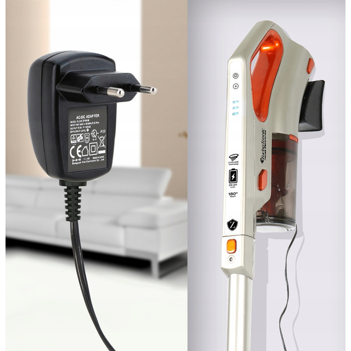 Вертикальний пилосос TurboTronic TT-VS280 з LED-електрощіткою, чорний