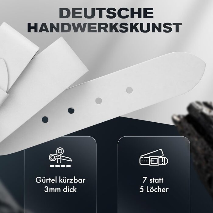 Чоловічий шкіряний ремінь Cartvelli Premium Ledergürtel, Made in Germany, з подарунковою коробкою.  Шкіряний ремінь для джинсів, штанів, чинос, під костюм. Ширина 40 мм. Довжина 105/120 см.