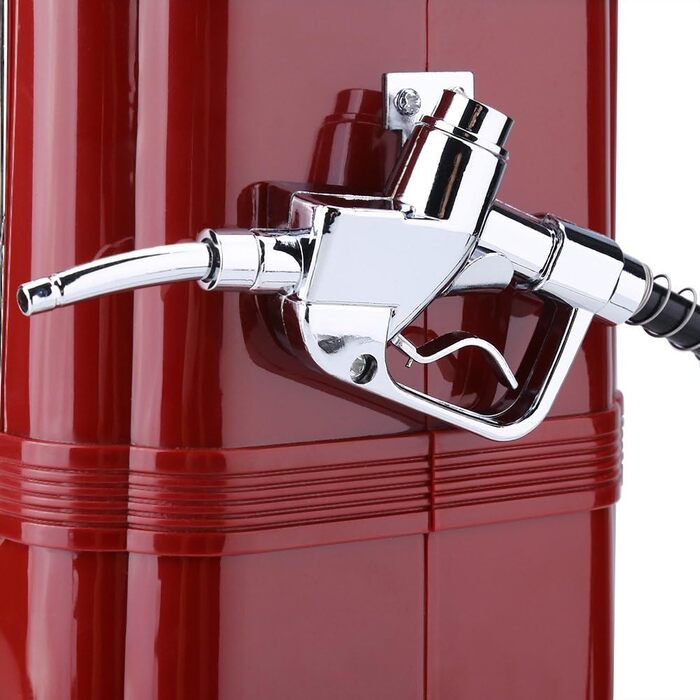 VBESTLIFE Double Guns Wine Beverage Pump, 1000cc Alcohol Beer Dispenser for Bars, Hotels, Tea Houses, KTV, Family, etc. (Red)