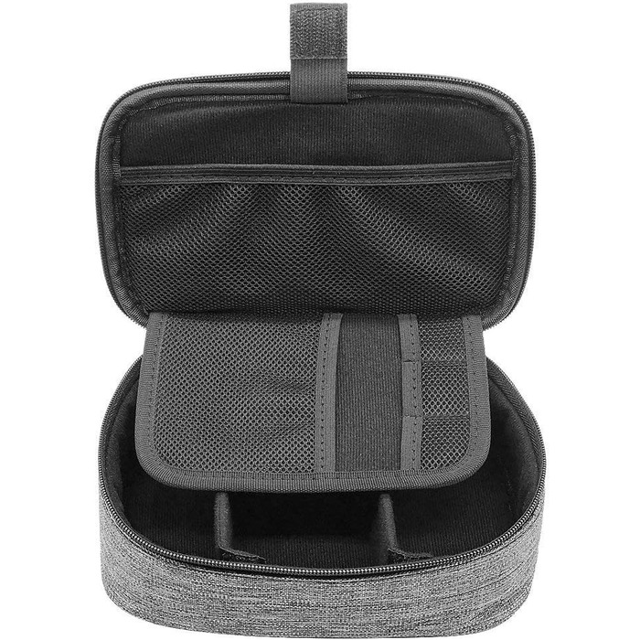 Органайзер для кабелів та аксесуарів Sisma - універсальна сумка-чохол (сірий)