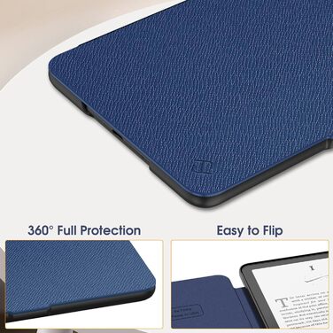 Чохол Fintie для Kindle Paperwhite 12-го покоління (2024/2025) - авто-сон/пробудження, Marineblau