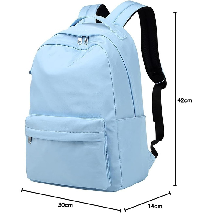 Шкільний рюкзак для дівчаток, підлітків та жінок - рюкзак для ноутбука, школи, університету - водонепроникний, 30*14*42 см