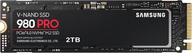 SSD Samsung 980 PRO 2TB NVMe M.2 PCIe 4.0 - Внутрішній SSD для геймінгу та редагування відео