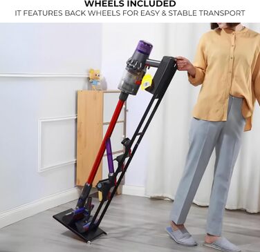 Підставка для пилососів Dyson: V15, V12, V11, V10, V8, V7, V6, DC58, DC59, DC62, DC74 - Organizer, Standfuß, Halterung (S1919)