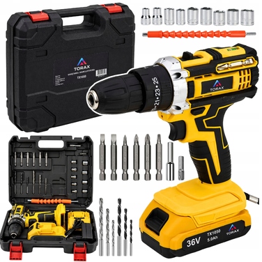 Акумуляторна шурупокрут TORAX 36 V TX1050