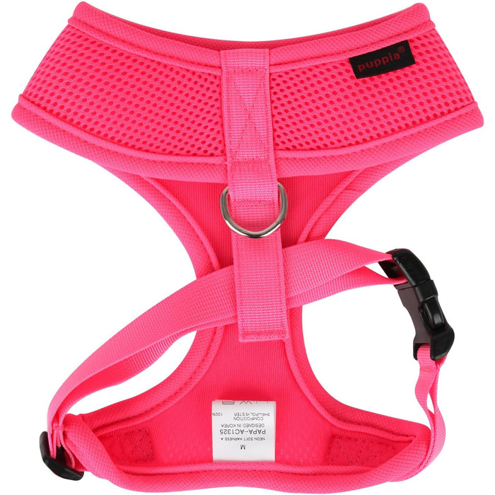 Нашийник для собак Puppia Neon - високоякісний, комфортний, для прогулянок (рожевий, XS)