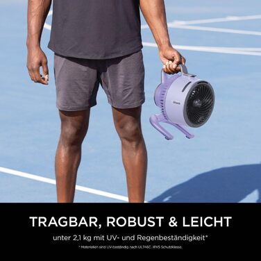 Вентилятор туманорозпилювач Shark FlexBreeze HydroGo FA050EU (Lila) – потужний, тихий, для дому та вулиці