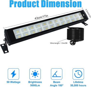 LED Flood Lights Outdoor 50W, 2 Pack 50000LM Wallwasher 3000K Warm White Spotlights IP66 Waterproof Outdoor Lights Floodlights for Gardens Courtyards Hallways Doors Hotel
