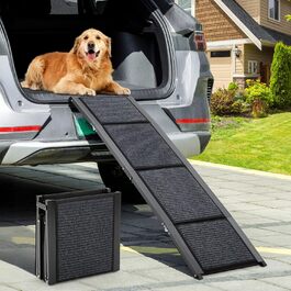 Рампа для собак Fellie - складана, для великих, середніх та малих собак, до 100 кг, 170 см