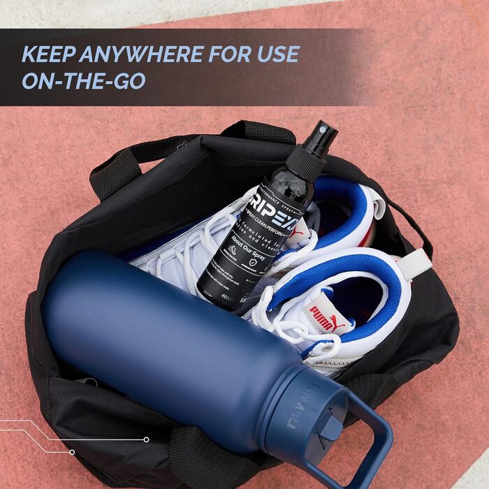 GripExx 2-in-1 Sports Shoe Grip Spray provides traction and rejuvenates soles. All-purpose grip spray to improve the grip of basketball shoes. Non-slip and performance enhancing.