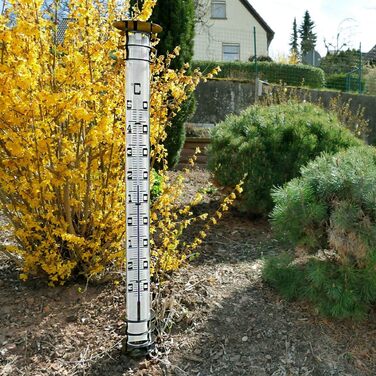 TFA Dostmann Jumbo Analog Garden Thermometer, 12.2002, with Ground Spike, black