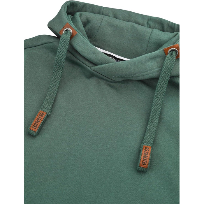 Чоловіче худі riverso Regular Fit RIVNiklas з перехресним коміром, Forest Green (темно-зелений), розмір XL