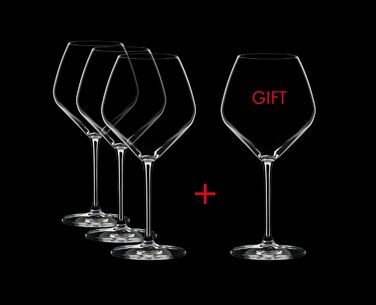 Келихи для вина RIEDEL Extreme Pinot Noir, набір 4 шт, кришталь, машинне виготовлення