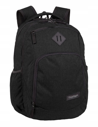 Шкільний багатокомпартментний рюкзак CoolPack, чорний, 30 л