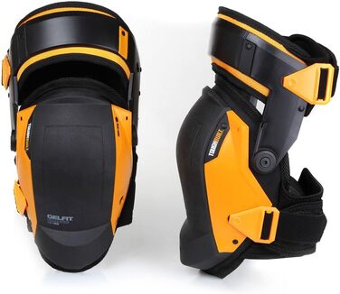 TOUGHBUILT TB-KP-G3 наколінники з гелевою вставкою для стабілізації, чорні