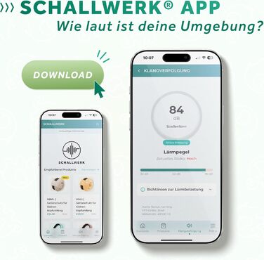 Schallwerk Mini+ - Шумоізоляційні навушники для малюків (Jungle Green)