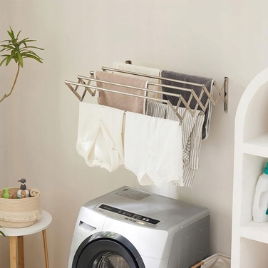 Складана сушарка для одягу, для використання в приміщенні та на вулиці