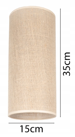 Підлогова лампа Glimex Modern E27 60 Вт, бежевий, коричневий, чорний