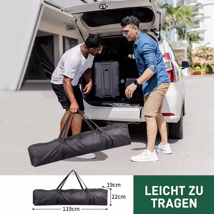 3x3m Gazebo, Pop-up Folding Gazebo, Waterproof, Winterproof, Adjustable Height, UV Protection 50+, Steel Frame, for Garden, Party, Camping, Outdoor, with 4 Side Panels, Dark Grey