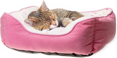 Karlie Katzenbett Dot L: 55 см, B: 50 см - рожеве ліжко для котів