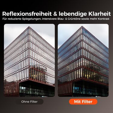 Поляризаційний фільтр Rollei F:X Pro CPL 82 мм - для об'єктивів камери, висока якість зображення, без відблисків