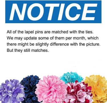 Чоловіча краватка Hi-Tie з краватковою брошюрою та краватковою застібкою (коричневий смугастий)