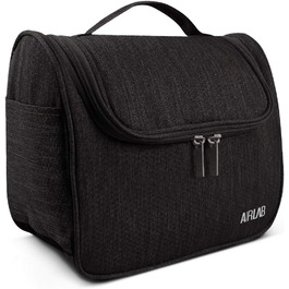 Сумка для косметики на гачку Airlab, 24 x 19,5 x 12,5 см, чорна