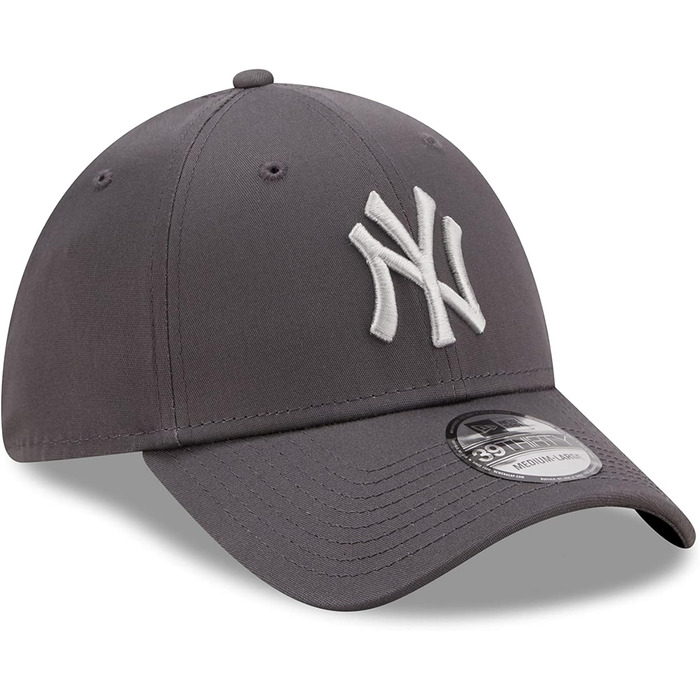 Кепка New Era New York Yankees MLB Essential Grey 39Thirty Stretch (L-XL)