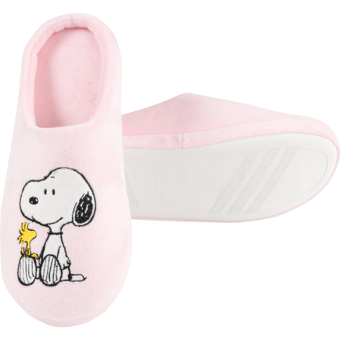 Домашні тапочки United Labels Peanuts Snoopy для жінок - Woodstock, рожеві, 41/42 EU