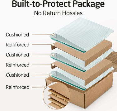 Скляна поличка для душу/ванної кімнати KES - настінна скляна поличка з нержавіючої сталі SUS304, BGS101A--P
