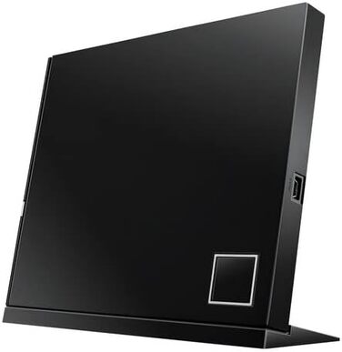 Зовнішній Blu-ray привід ASUS TurboDrive BW-16D1X-U, USB 3.2 Gen 1, підтримка M-Disc, для Windows та macOS