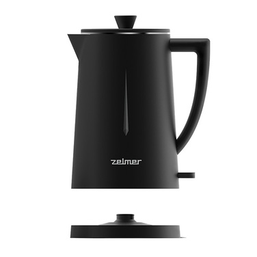 Електричний чайник Zelmer ZCK8020B, 2200 Вт, 1,7 л, чорний