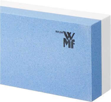 Шліфувальний камінь WMF для ножів 5 x 20 x 2,5 см, точилка для ножів, груба та тонка зернистість, пластиковий футляр, ідеально підходить для ножів Yamato та Damasteel