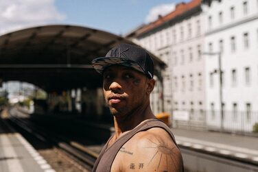 Кепка Snapback Nebelkind: унісекс, регульований розмір, чорно-синій колір, стиль Streetwear, бейсболка з прямим козирком, ретро