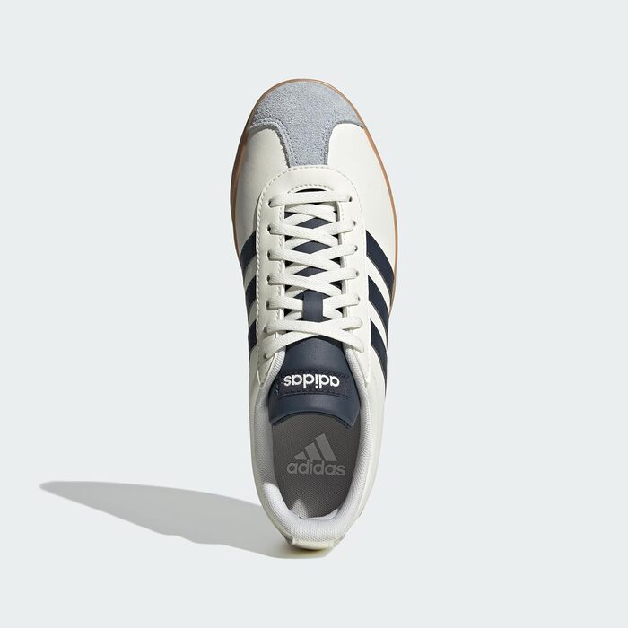 Жіночі кросівки adidas VL Court Base, білий/синій/блакитний, 39 1/3 EU