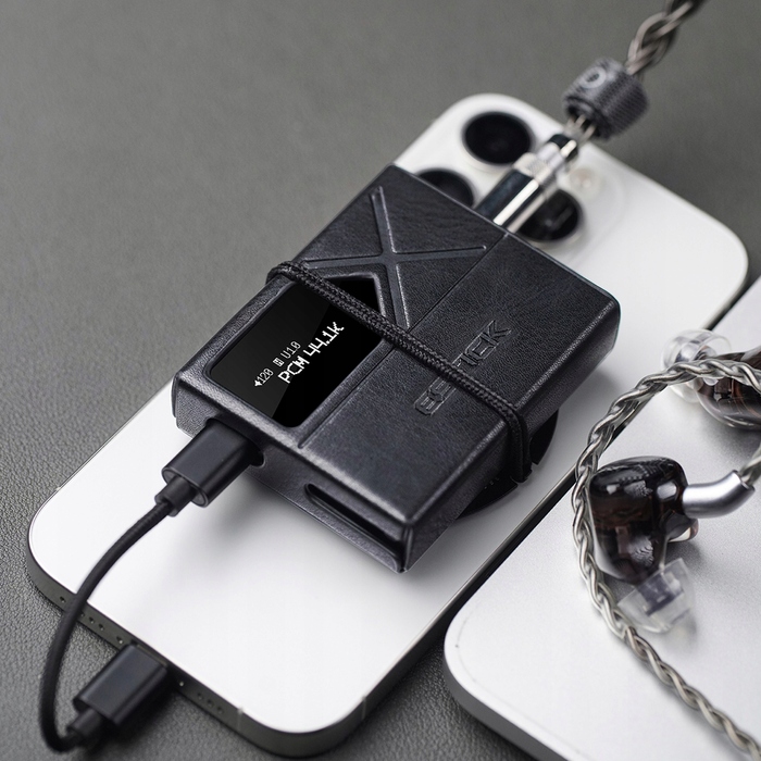 Шкіряний чохол-футляр FIIO з екошкіри для FIIO KA17 та FIIO ESTICK