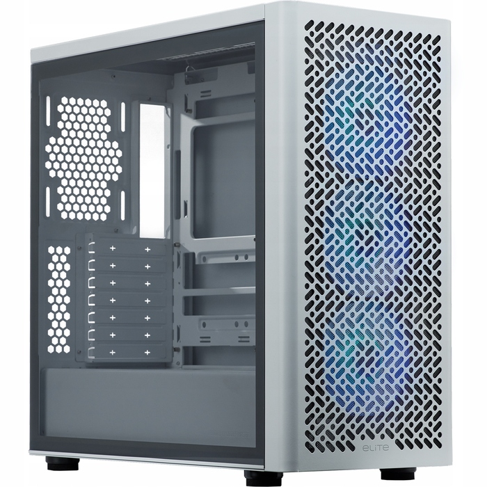 Корпус Cooler Master Elite 502 White Midi Tower, білий