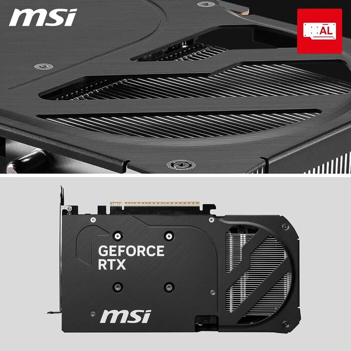 Відеокарта MSI GeForce RTX 5060 Ti Ventus 16G Shadow 2X OC Plus 8 ГБ GDDR7, PCIe 5.0
