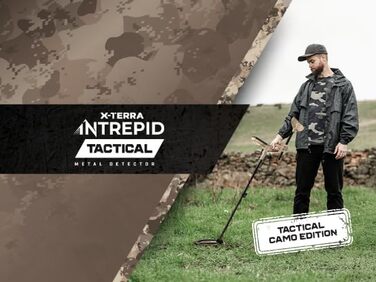 Металодетектор Minelab X-Terra Voyager - професійний, для дорослих, водонепроникний, 4 режими, з навушниками, рюкзаком та лопатою (ліс, зелений)