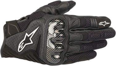 Мотоперчатки Alpinestars SMX-1 Air V2, чорні, розмір M