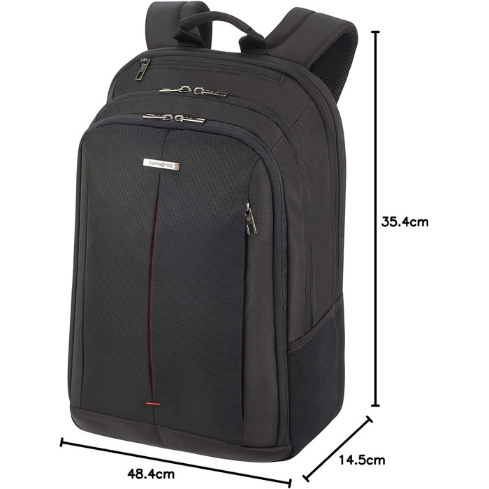 Samsonite Guardit 2.0 - 15.6 inch Laptop Backpack, 44 cm, 22.5 L, Black