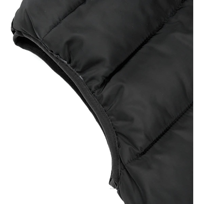 Чоловіча степкова жилетка YOUTHUP з капюшоном, тепла зимова жилетка для активного відпочинку, чорна, розмір XL