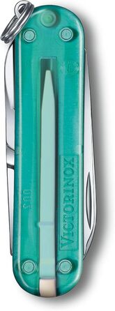 Мультитул Victorinox Classic SD Tropical Surf: Швейцарський ніж, 7 функцій, з файлом для нігтів