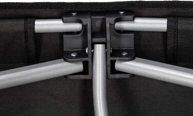 Розкладне ліжко для кемпінгу KingCamp XL, сталеве, 208x75 см, до 200 кг