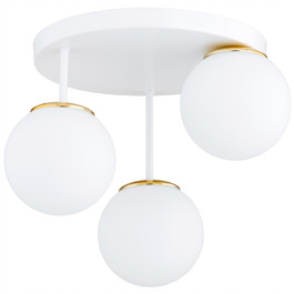 Підвісна лампа Elko-Lighting White Milo — 3 точки освітлення, цоколь E27