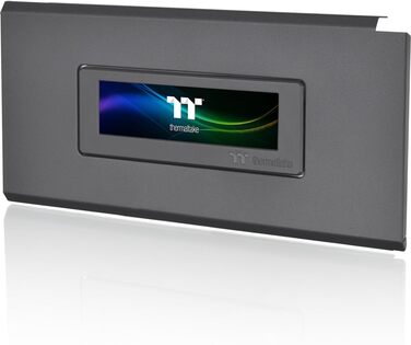 Корпус Thermaltake Ceres 500 TG ARGB Mid-Tower ATX/E-ATX, 4 ARGB вентилятори, загартоване скло, USB-C, LCD-панель (Black)