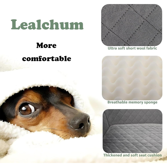 Автокрісло для собак до 25 кг, чорно-червоне, велике, з 2 лініями безпеки та кишенями для зберігання