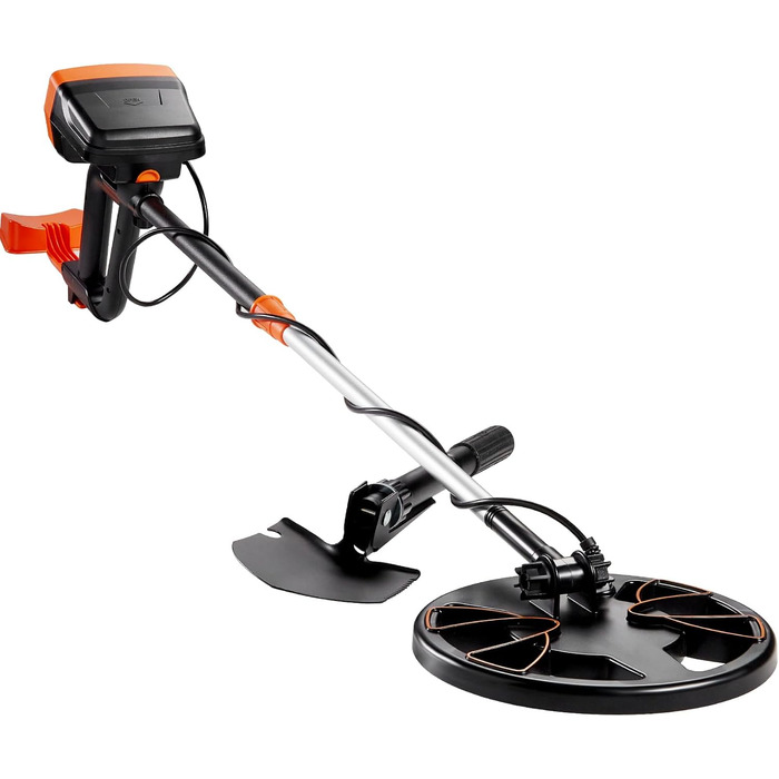 Металошукач VEVOR Profi: 30 см котушка, 7 режимів, IP68 (глибина занурення до 3 м), для пошуку золота, регульована ручка, Bluetooth-гарнітура, прецизійний детектор (20,3 см)