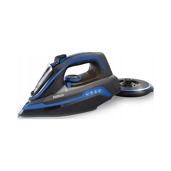 Бездротова керамічна праска Kerch Ultimate Blue, 2600 Вт, 450 мл