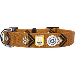 Нашийник для собак великих порід Woolly Wolf Sea to Summit, розмір L, з регулюванням, з переробленого поліестеру